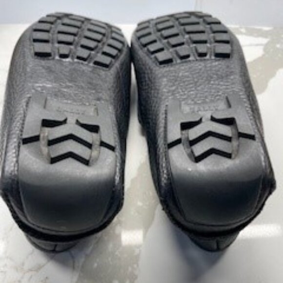 BALLY Waldorf Black Calf Leather Driver Loafers -MENS SZ 8 1/2 US - Picture 8 of 8